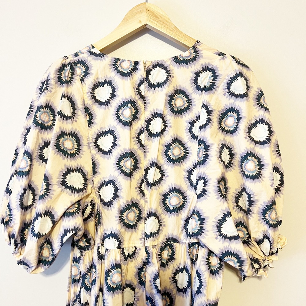 Hunter Bell Palmer Dress London Rain Maxi Size Large - Picture 6 of 9